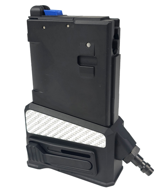 WM PNEUMAFORCE HPA Silver Adaptor Magazine for MWS (ZET System) GBBR - Gel Blaster Guns, Pistols, Handguns, Rifles For Sale