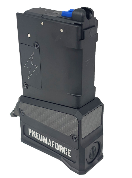 WM PNEUMAFORCE HPA Black Adaptor Magazine for MWS (ZET System) GBBR - Gel Blaster Guns, Pistols, Handguns, Rifles For Sale