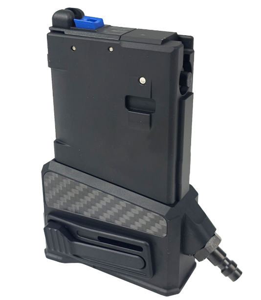 WM PNEUMAFORCE HPA Black Adaptor Magazine for MWS (ZET System) GBBR - Gel Blaster Guns, Pistols, Handguns, Rifles For Sale