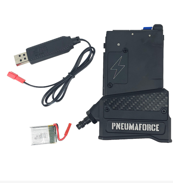 WM PNEUMAFORCE HPA Black Adaptor Magazine for MWS (ZET System) GBBR - Gel Blaster Guns, Pistols, Handguns, Rifles For Sale