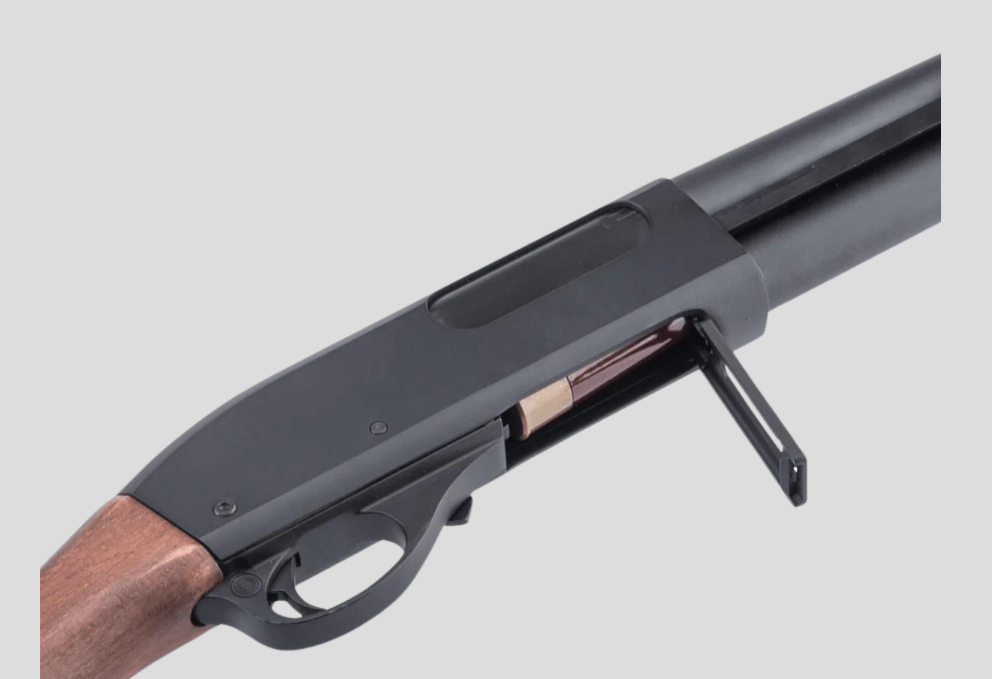 Golden Eagle M870 Real Wood Sawn-Off Gas Powered Shotgun - Gel8877RW - Gel Blaster Guns, Pistols, Handguns, Rifles For Sale