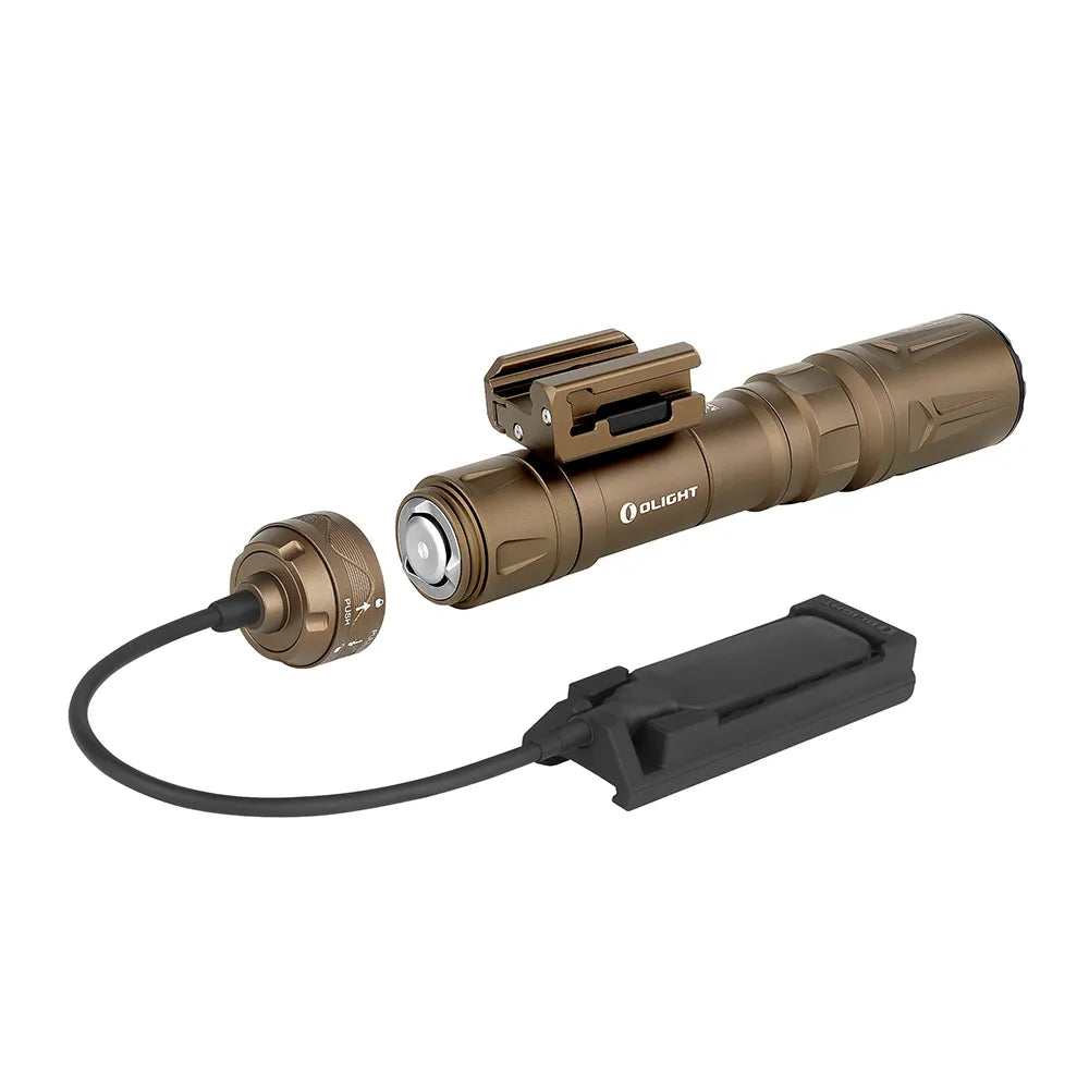 Olight Odin Turbo 1,050m Tactical LEP Hunting Light – Desert Tan - Gel Blaster Parts & Accessories For Sale