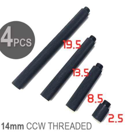 JINGJI SLR reverse thread outer barrel kit - Gel Blaster Parts & Accessories For Sale
