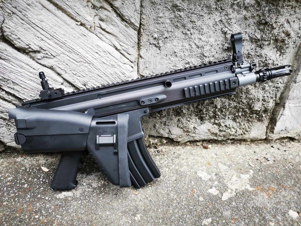 CYMA SCAR-L (V2) Metal Gel Blaster (Black) - Gel Blaster Guns, Pistols, Handguns, Rifles For Sale