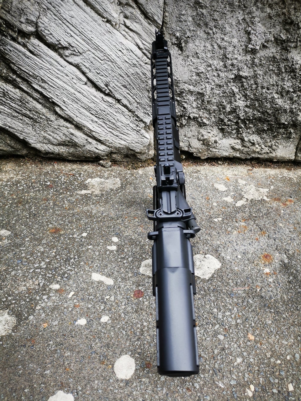 Well CQB T6 Full Metal CNC Custom with Mosfet - Black