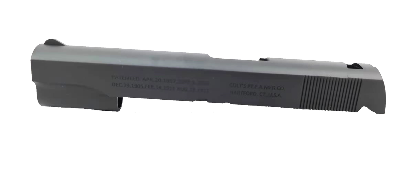 Lucifer P4 1911 Metal Slide – Black - Gel Blaster Parts & Accessories For Sale