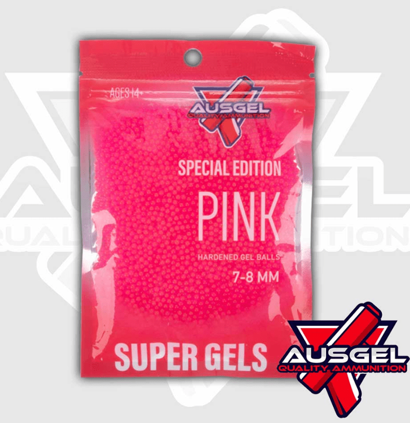 Super Gels - PINK - Gel Blaster Ammunition Gel Balls For Sale - Sting Ops Tactical