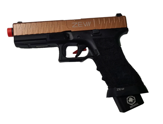 Atomic Armoury x Double Bell ZEV Glock - Bronze - Gel Blaster Guns, Pistols, Handguns, Rifles For Sale