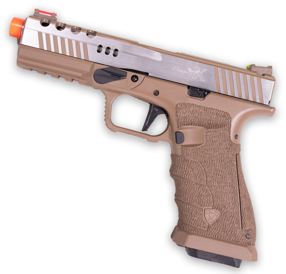 APS Dragonfly Tan GBB Pistol (co2) - Gel Blaster
