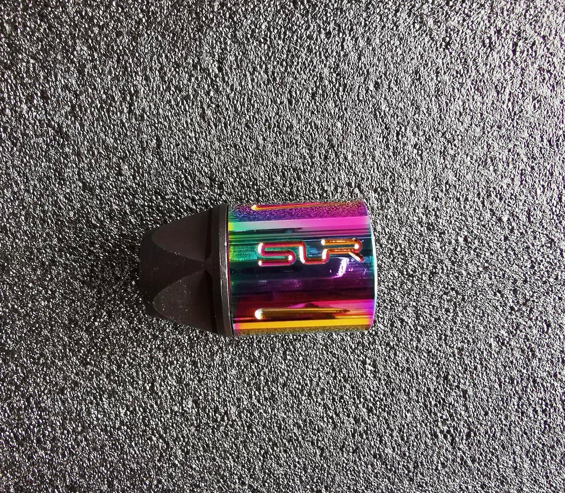SLR 14mm Reverse Thread Rainbow Flash Hider - Gel Blaster Parts & Accessories For Sale