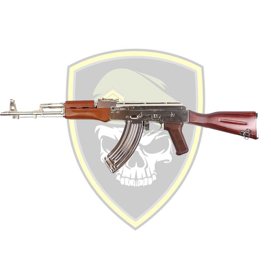 Double Bell Silver AK-47 Real Wood classic version