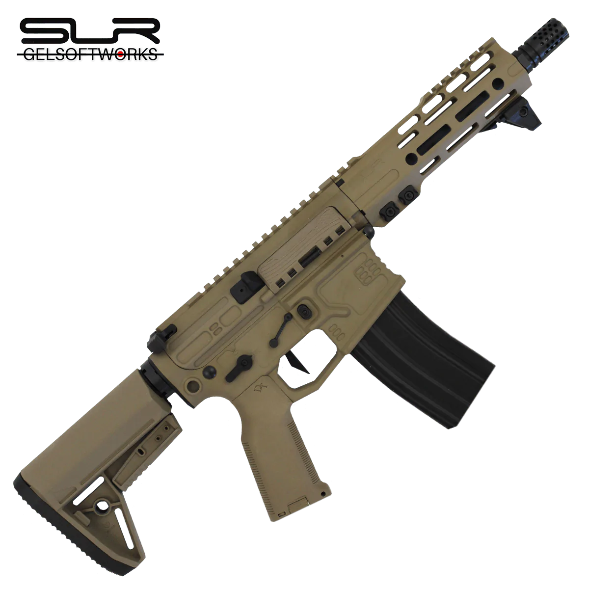 SLR ION 4.25” LITE CQB GEL BLASTER - DARK EARTH