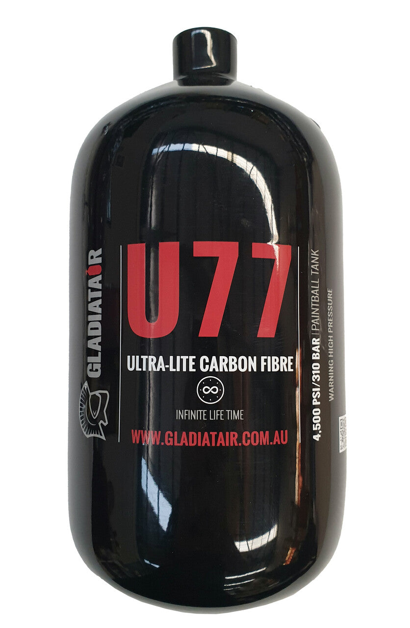 GladiatAir - U77 - Ultralight 77ci 4500psi Tank (includes regulator) - Gel Blaster Parts & Accessories For Sale