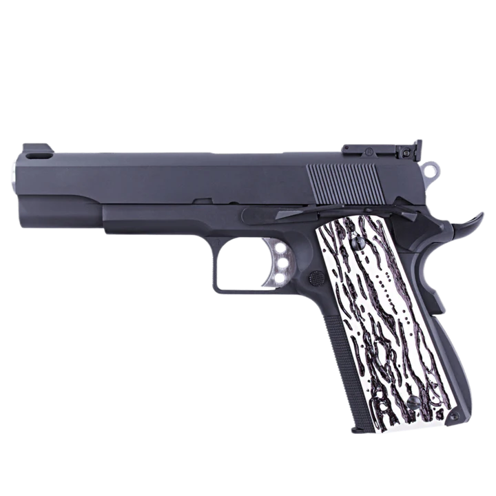 WE TECH 1911 CLASSIC GELSOFT GAS BLOWBACK PISTOL - IMITATION IVORY GRIPS - Gel Blaster Guns, Pistols, Handguns, Rifles For Sale