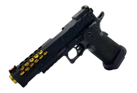 Golden Eagle 3399 Full metal CNC Hex cut Hi-Capa 5.1 (2011) GBB Pistol (Gas) - Gel Blaster Guns, Pistols, Handguns, Rifles For Sale