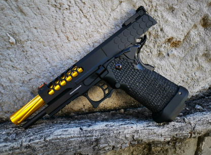 Golden Eagle 3399 Full metal CNC Hex cut Hi-Capa 5.1 (2011) GBB Pistol (Gas) - Gel Blaster Guns, Pistols, Handguns, Rifles For Sale