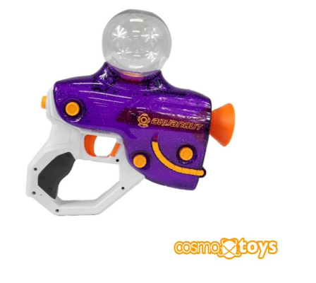 CosmoX Aquanaut Sci-Fi Gel Blaster Pistol (Purple with Glitter)