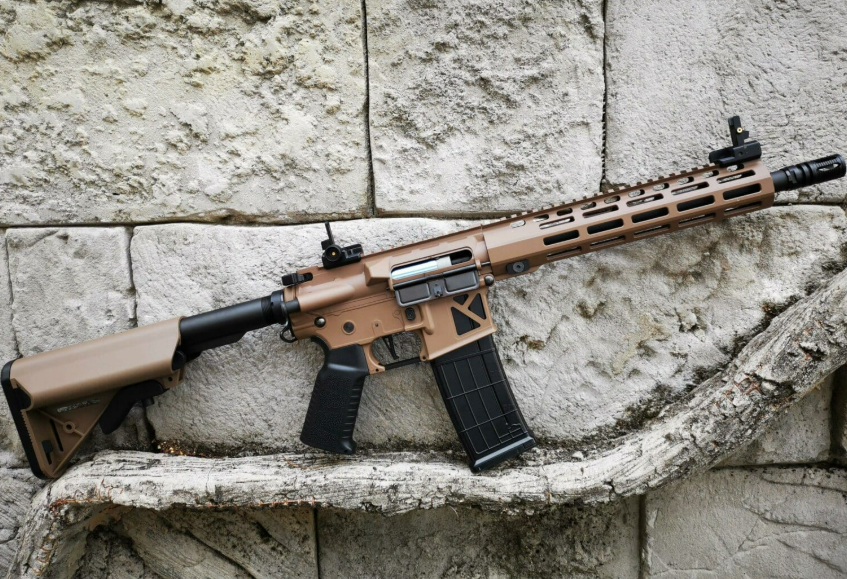 Well M4 Full Metal CNC Custom with Mosfet - Tan - Gel Blaster Guns, Pistols, Handguns, Rifles For Sale