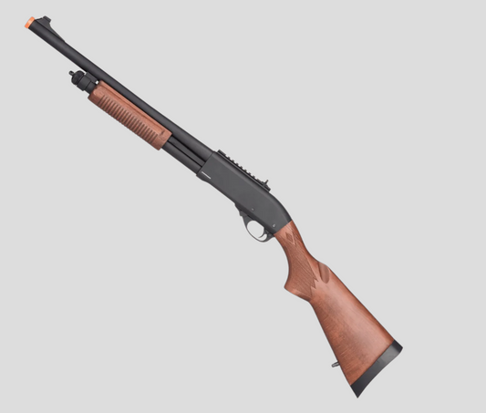 Golden Eagle M870 Real Wood Gas Powered Shotgun - Gel8870RW - Gel Blaster Guns, Pistols, Handguns, Rifles For Sale