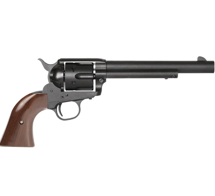 King Arms Peacemaker SAA .45 Revolver M – Black - Gel Blaster Guns, Pistols, Handguns, Rifles For Sale