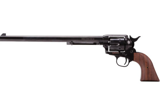 King Arms Peacemaker SAA .45 Revolver L – Black - Gel Blaster Guns, Pistols, Handguns, Rifles For Sale