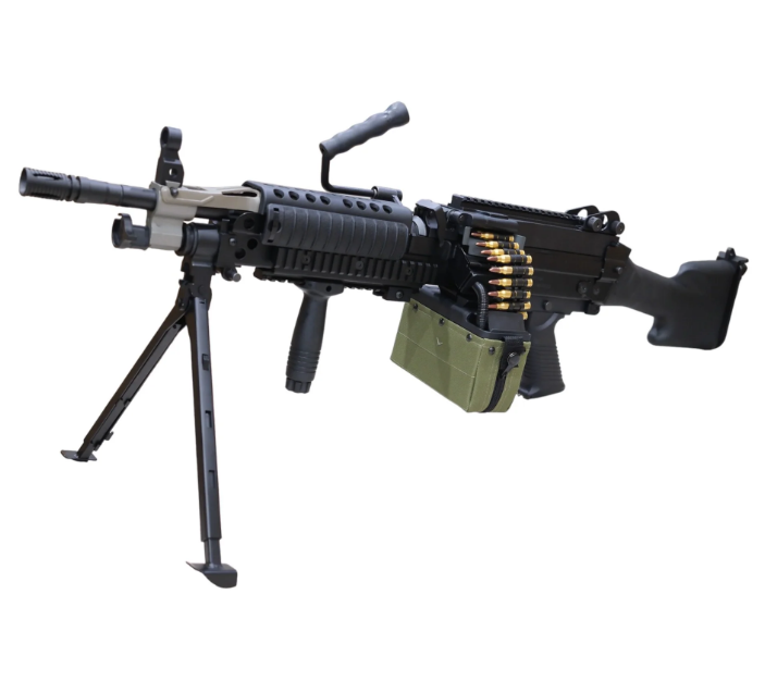 A&K Cybergun FN Licensed MK46 Full Metal Gel Blaster Replica (Black) - Gel Blaster Guns, Pistols, Handguns, Rifles For Sale