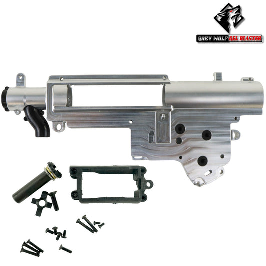 Grey Wolf Gen 8 CNC Gearbox Shell - Gel Blaster Parts & Accessories For Sale