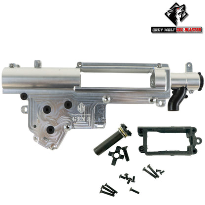 Grey Wolf Gen 8 CNC Gearbox Shell - Gel Blaster Parts & Accessories For Sale
