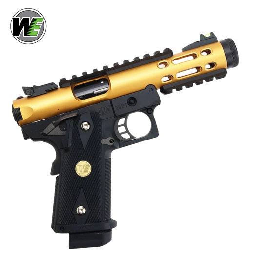 WE Galaxy Hi-Capa 5.1 Type A GBB Pistol - Gold Slide K Frame - Gel Blaster Guns, Pistols, Handguns, Rifles For Sale