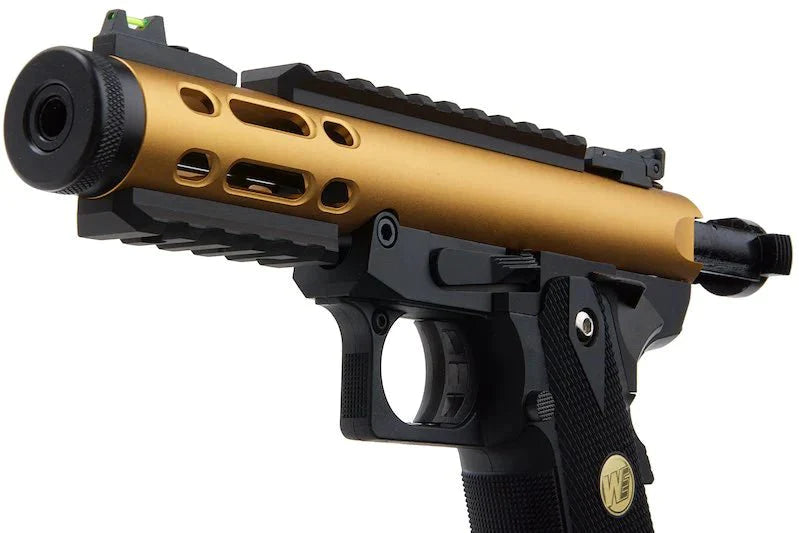 WE Galaxy Hi-Capa 5.1 Type A GBB Pistol - Gold Slide K Frame - Gel Blaster Guns, Pistols, Handguns, Rifles For Sale