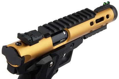 WE Galaxy Hi-Capa 5.1 Type A GBB Pistol - Gold Slide K Frame - Gel Blaster Guns, Pistols, Handguns, Rifles For Sale