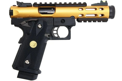 WE Galaxy Hi-Capa 5.1 Type A GBB Pistol - Gold Slide K Frame - Gel Blaster Guns, Pistols, Handguns, Rifles For Sale