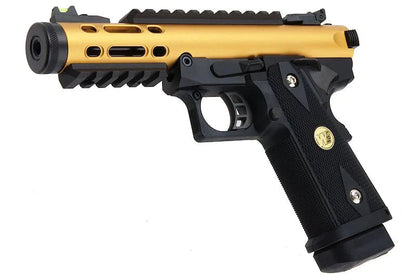 WE Galaxy Hi-Capa 5.1 Type A GBB Pistol - Gold Slide K Frame - Gel Blaster Guns, Pistols, Handguns, Rifles For Sale