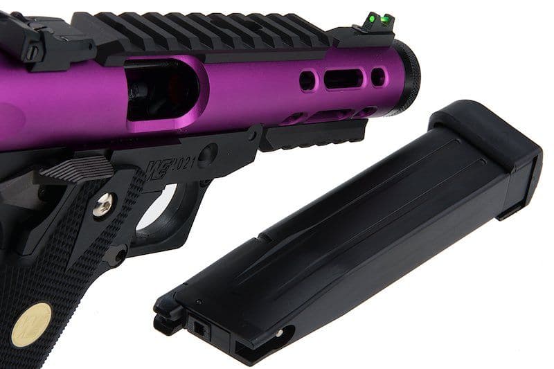 WE Galaxy Hi-Capa 5.1 Type A GBB Pistol - Purple Slide K Frame - Gel Blaster Guns, Pistols, Handguns, Rifles For Sale