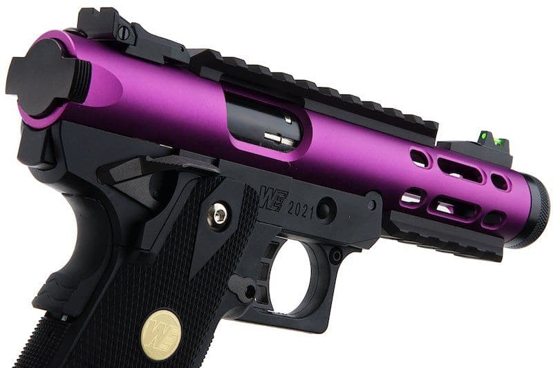 WE Galaxy Hi-Capa 5.1 Type A GBB Pistol - Purple Slide K Frame - Gel Blaster Guns, Pistols, Handguns, Rifles For Sale