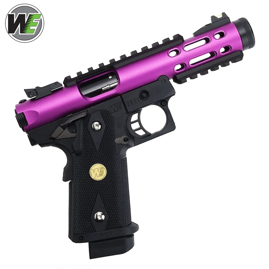 WE Galaxy Hi-Capa 5.1 Type A GBB Pistol - Purple Slide K Frame - Gel Blaster Guns, Pistols, Handguns, Rifles For Sale