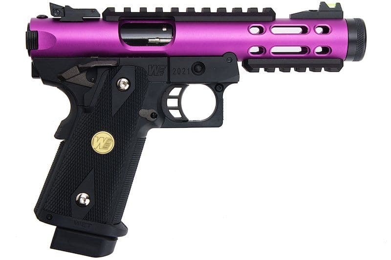 WE Galaxy Hi-Capa 5.1 Type A GBB Pistol - Purple Slide K Frame - Gel Blaster Guns, Pistols, Handguns, Rifles For Sale
