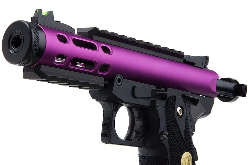 WE Galaxy Hi-Capa 5.1 Type A GBB Pistol - Purple Slide K Frame - Gel Blaster Guns, Pistols, Handguns, Rifles For Sale