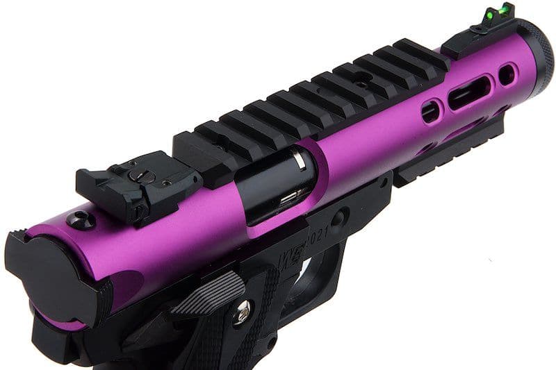 WE Galaxy Hi-Capa 5.1 Type A GBB Pistol - Purple Slide K Frame - Gel Blaster Guns, Pistols, Handguns, Rifles For Sale
