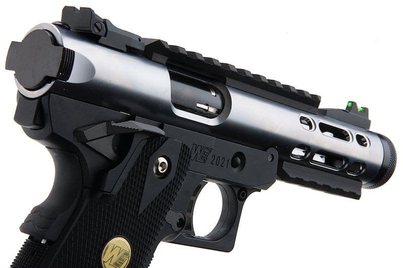 WE Galaxy Hi-Capa 5.1 Type A GBB Pistol - Silver Slide K Frame - Gel Blaster Guns, Pistols, Handguns, Rifles For Sale