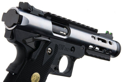 WE Galaxy Hi-Capa 5.1 Type A GBB Pistol - Silver Slide K Frame - Gel Blaster Guns, Pistols, Handguns, Rifles For Sale