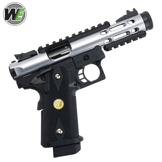 WE Galaxy Hi-Capa 5.1 Type A GBB Pistol - Silver Slide K Frame - Gel Blaster Guns, Pistols, Handguns, Rifles For Sale