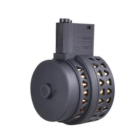 Drum Magazine for JINMING M4A1 J8, SCAR & ACR- Gel Blaster Magazines For Sale - Sting Ops Tactical