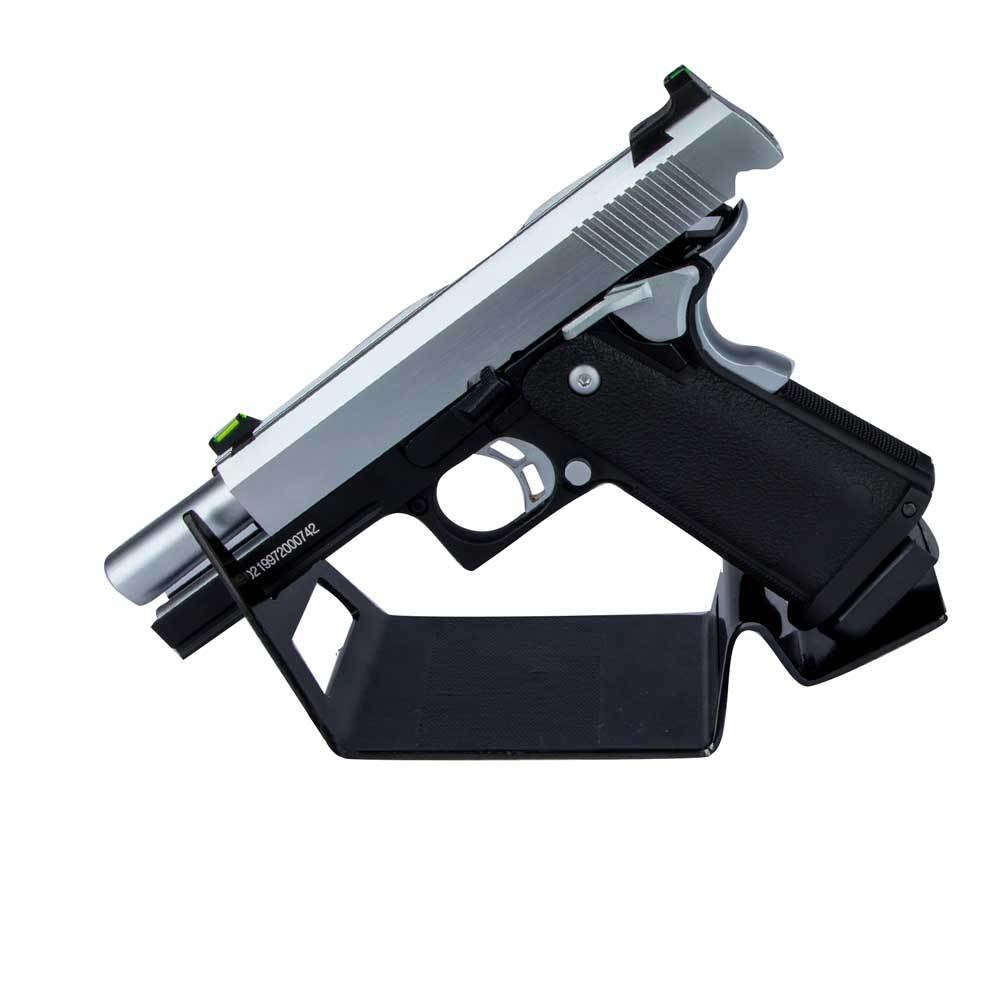 JG Works 4.3 Hi-Capa (Black/Silver) GBB Pistol (co2) - Gel Blaster Guns, Pistols, Handguns, Rifles For Sale