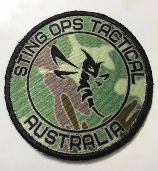 Sting Ops Tactical Australia Patch - Gel Blaster Parts & Accessories For Sale