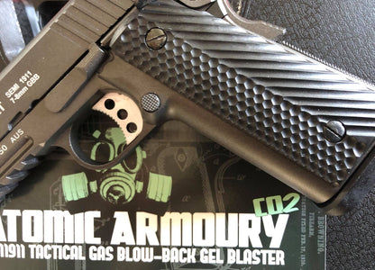 ATOMIC ARMOURY 1911 TACTICAL GBB Pistol - Gel Blaster Guns, Pistols, Handguns, Rifles For Sale