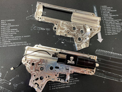 Polarstar Engine + MK Tactical CNC gearbox combo package  - Gel Blaster Parts & Accessories HPA For Sale