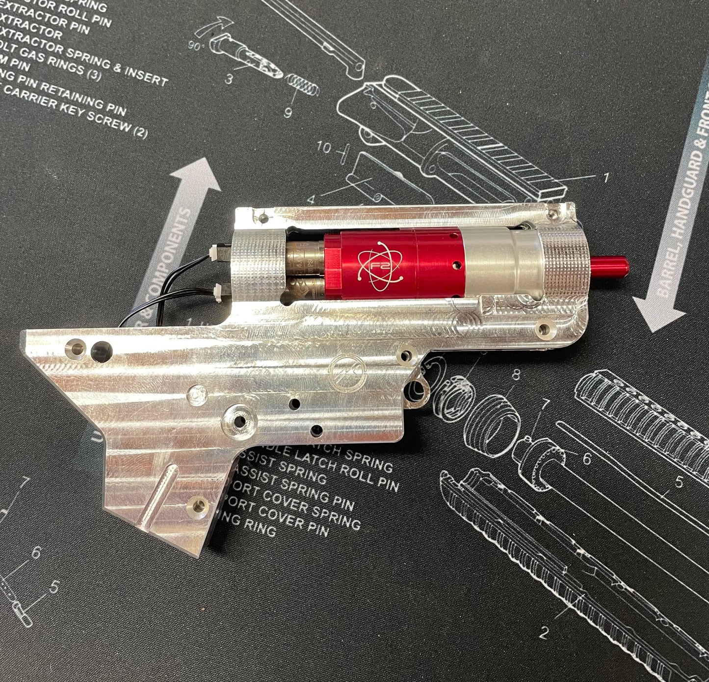 Polarstar Engine + MK Tactical CNC gearbox combo package  - Gel Blaster Parts & Accessories HPA For Sale