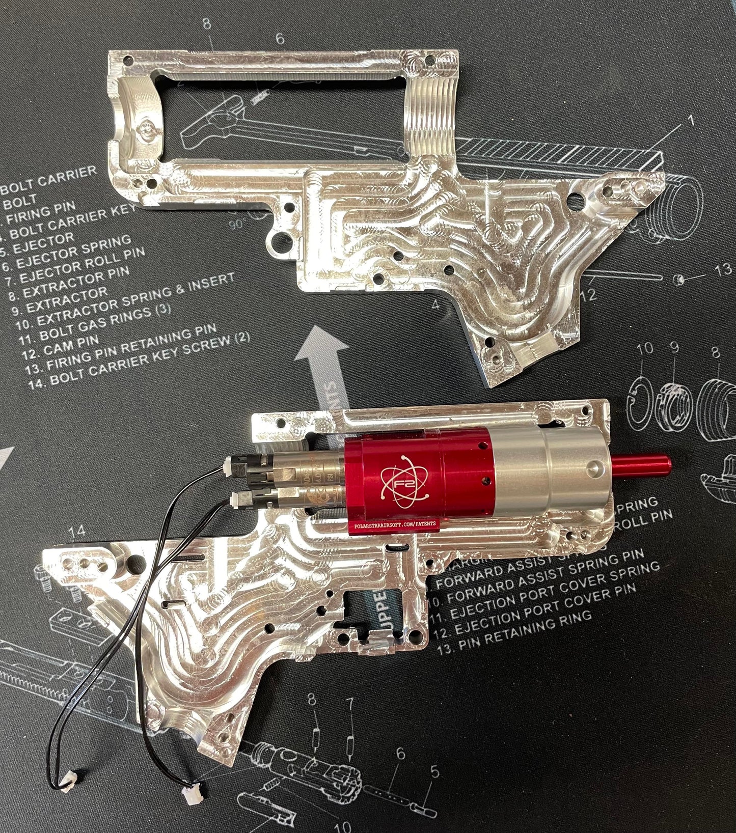 Polarstar Engine + MK Tactical CNC gearbox combo package  - Gel Blaster Parts & Accessories HPA For Sale
