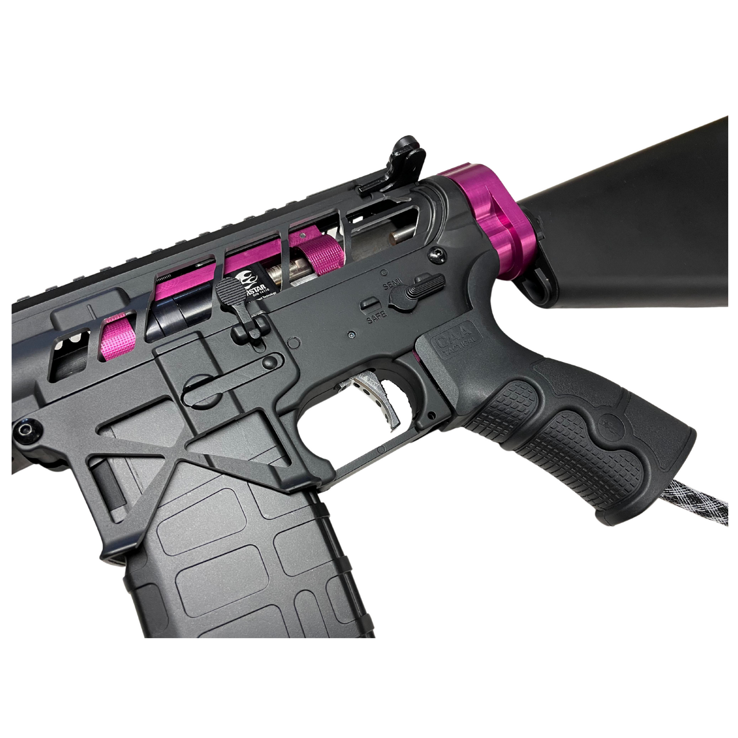 "PINK BITS" Custom M4 HPA Kit (Polarstar Jack) - Gel Blaster Guns, Pistols, Handguns, Rifles For Sale